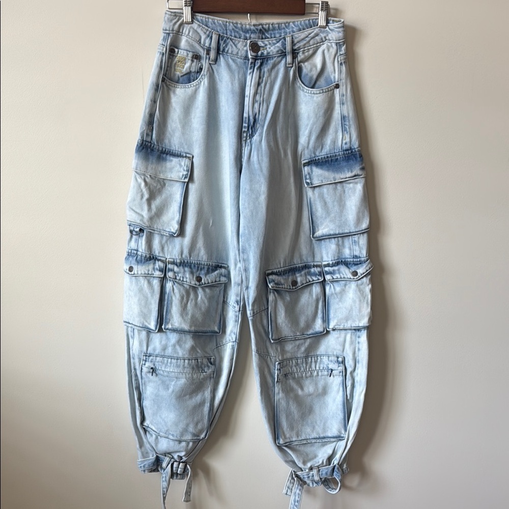 One Teaspoon Denim Cargo Pants